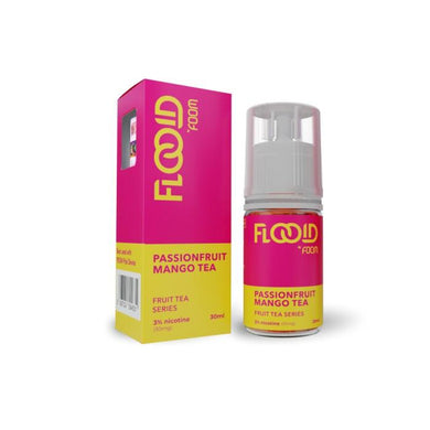 Liquid PASSIONFRUIT MANGO TEA - [Fruit Tea Series Flooid] | Liquid Vape Terenak dan Pods Vape Terbaik | FOOM