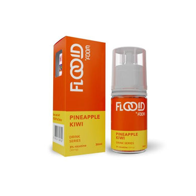 Liquid PINEAPPLE KIWI - [Drink Series Flooid] | Liquid Vape Terenak dan Pods Vape Terbaik | FOOM