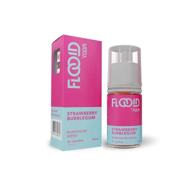 Liquid STRAWBERRY BUBBLEGUM - [Bubblegum Series Flooid] | Liquid Vape Terenak dan Pods Vape Terbaik | FOOM