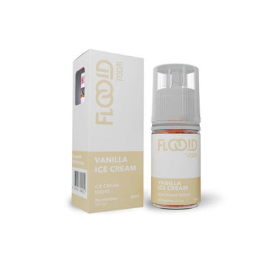Liquid VANILLA ICE CREAM - [Ice Cream Series Flooid] | Liquid Vape Terenak dan Pods Vape Terbaik | FOOM