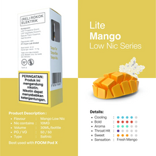 Load gambar ke Gallery MANGO - [Lite Series] | Liquid Vape Terenak dan Pods Vape Terbaik | FOOM