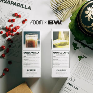 MATCHA LATTE - [Liquid FOOM x BW Series] | Liquid Vape Terenak dan Pods Vape Terbaik | FOOM