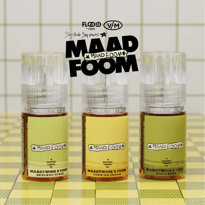 Mung Bean - MAADFOOM ICE DESSERT SERIES by FOOM X MAADTWINS | Liquid Vape Salt Nic Enak dan Pods Vape Terbaik - FOOM