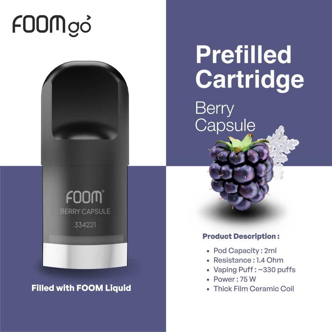 [NEW] Foom GO - Prefilled Cartridge Foom X