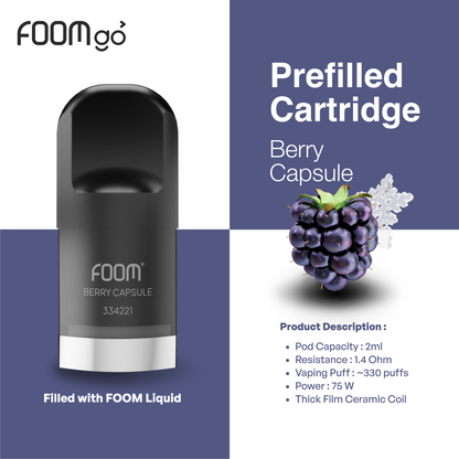 [NEW] Foom GO - Prefilled Cartridge Foom X