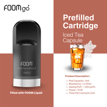 [NEW] Foom GO - Prefilled Cartridge Foom X