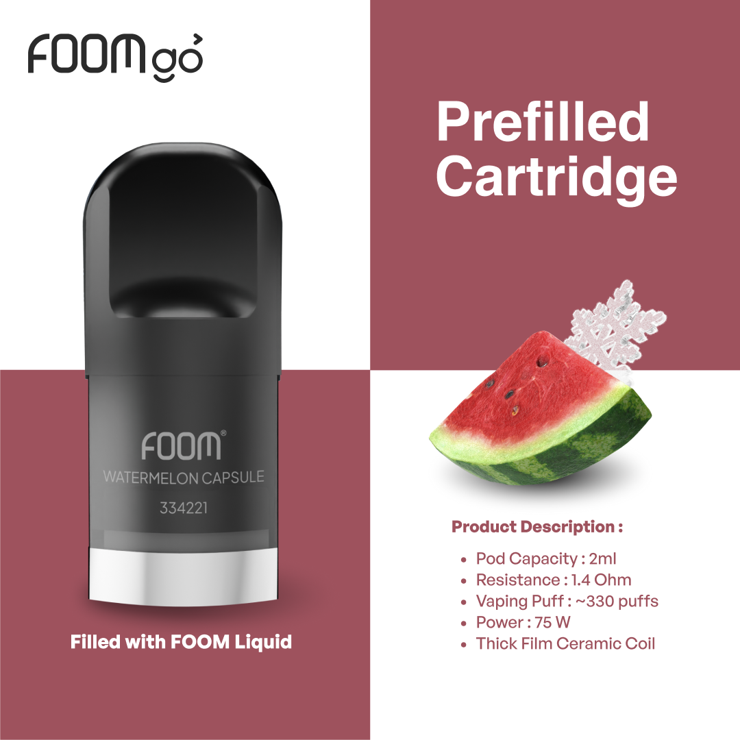 [NEW] Foom GO - Prefilled Cartridge Foom X