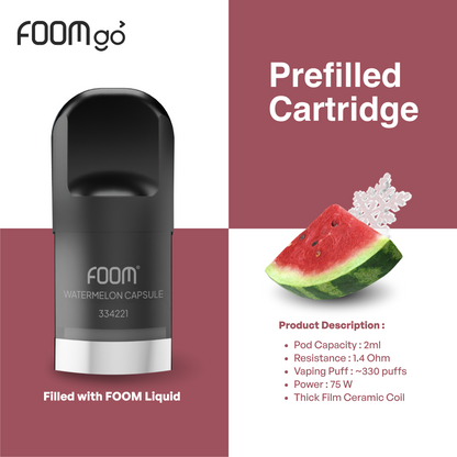 [NEW] Foom GO - Prefilled Cartridge Foom X