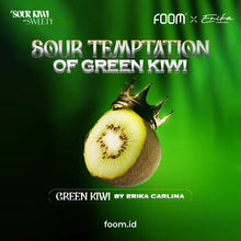 Load gambar ke Gallery [NEW] GREEN KIWI X Erika Carlina | Liquid Vape Salt Nic Enak dan Pods Vape Terbaik - FOOM
