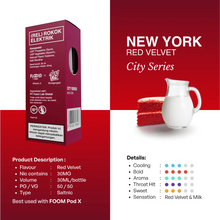 NEW YORK - LIQUID FLOOID VSS CITY SERIES | Liquid Vape Salt Nic Enak dan Pods Vape Terbaik - FOOM