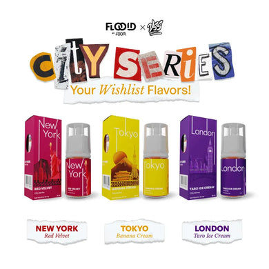 NEW YORK - LIQUID FLOOID VSS CITY SERIES | Liquid Vape Terenak dan Pods Vape Terbaik | FOOM