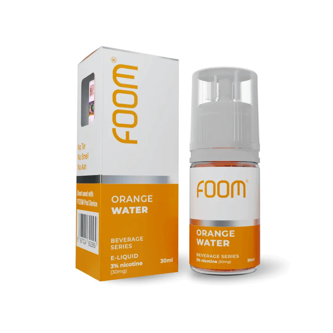 ORANGE WATER - [Beverage Series] | Liquid Vape Terenak dan Pods Vape Terbaik | FOOM