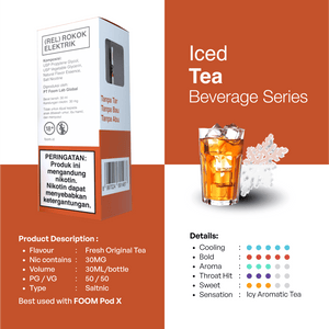 Paket Bulanan FOOM Cartridge + Liquid Beverage Series | Liquid Vape Terenak dan Pods Vape Terbaik | FOOM