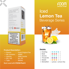 Load gambar ke Gallery Paket Bulanan FOOM Cartridge + Liquid Tea Series | Liquid Vape Salt Nic Enak dan Pods Vape Terbaik - FOOM