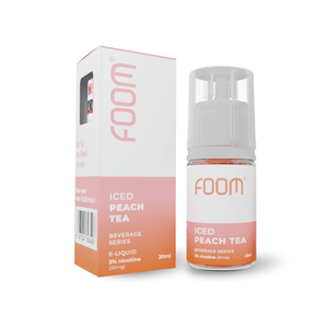 PEACH TEA - [Tea Series] | Liquid Vape Terenak dan Pods Vape Terbaik | FOOM