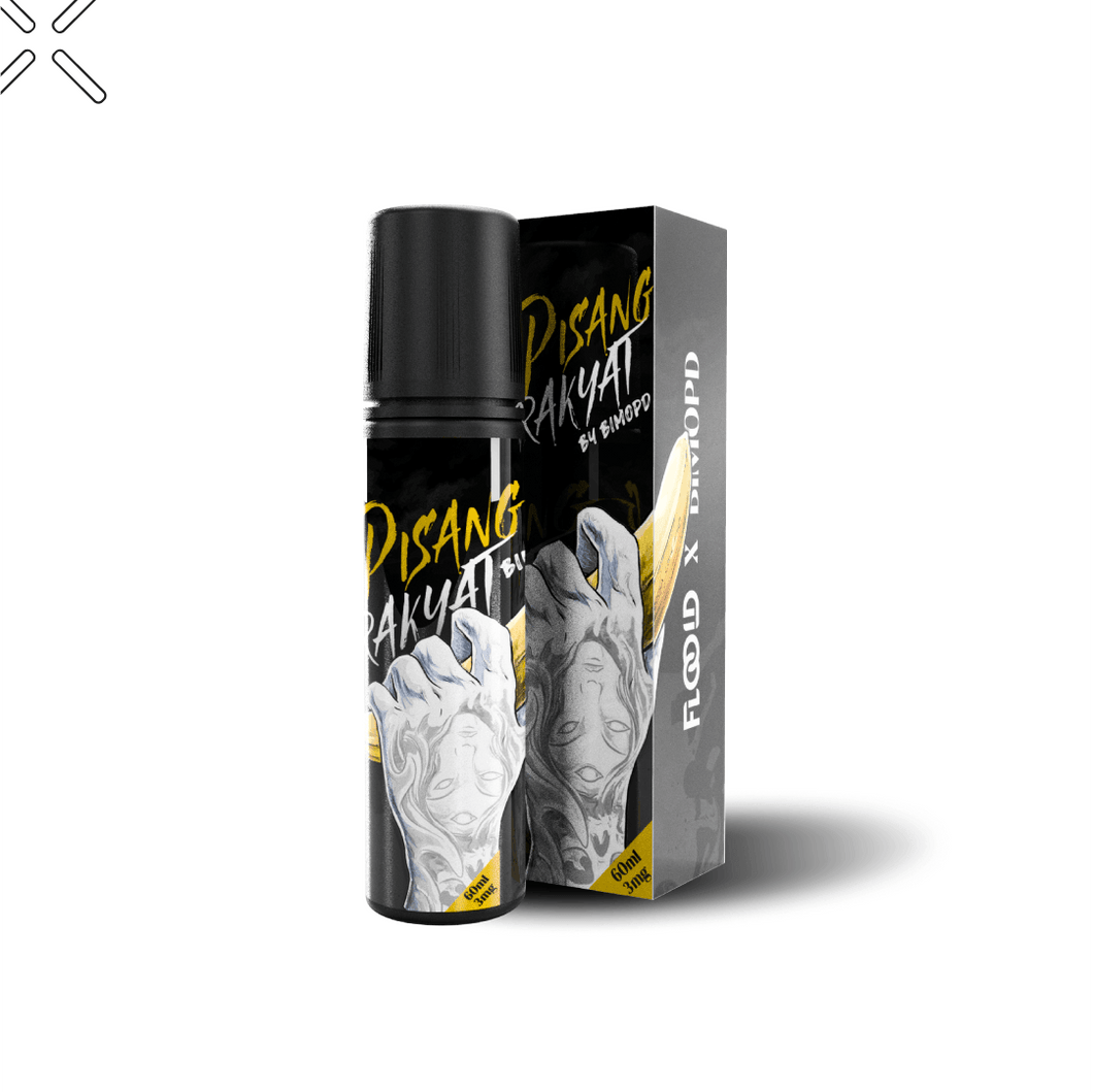 PISANG RAKYAT 60ML @foom_id x @bimopd | Liquid Vape Terenak dan Pods Vape Terbaik | FOOM