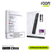 Load gambar ke Gallery Pod X ABSOLUTE BLACK Bundling Icy Berry 15 ml | Liquid Vape Terenak dan Pods Vape Terbaik | FOOM