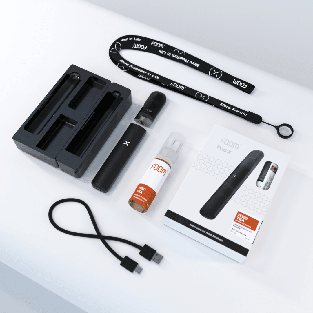 Pod X ABSOLUTE BLACK Bundling Liquid 15 ml | FOOM