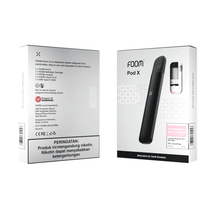 Load gambar ke Gallery Pod X ABSOLUTE BLACK Bundling Strawberry Ice Cream 15 ml | Liquid Vape Terenak dan Pods Vape Terbaik | FOOM