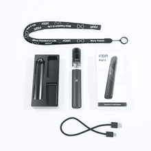 Load gambar ke Gallery Pod X - ABSOLUTE BLACK | Liquid Vape Terenak dan Pods Vape Terbaik | FOOM