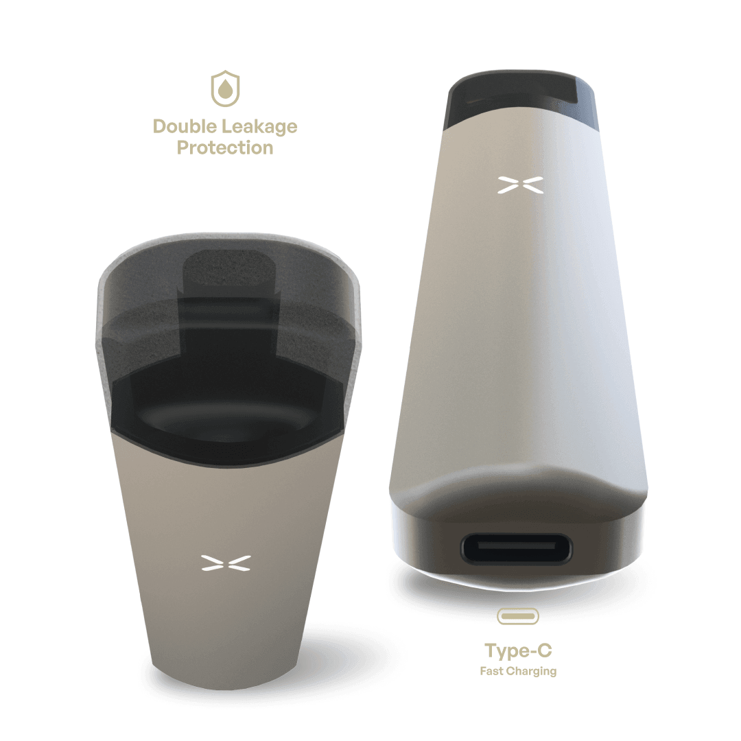 Pod X - BRILLIANT GOLD | Liquid Vape Salt Nic Enak dan Pods Vape Terbaik - FOOM