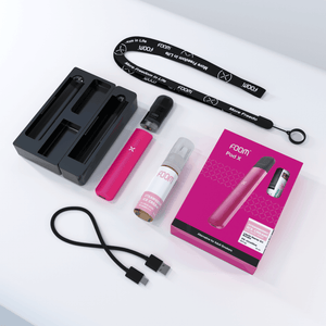 Pod X HOT PINK Bundling Liquid 15 mL | Liquid Vape Salt Nic Enak dan Pods Vape Terbaik - FOOM