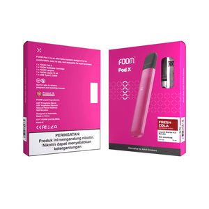 Pod X HOT PINK Bundling Liquid 15 mL | Liquid Vape Terenak dan Pods Vape Terbaik | FOOM