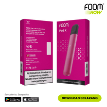 Load gambar ke Gallery Pod X - HOT PINK | Liquid Vape Terenak dan Pods Vape Terbaik | FOOM