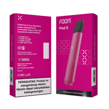 Load gambar ke Gallery Pod X - HOT PINK | Liquid Vape Terenak dan Pods Vape Terbaik | FOOM