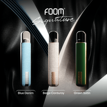 Pod X Signature - BLUE DENIM | Liquid Vape Salt Nic Enak dan Pods Vape Terbaik - FOOM
