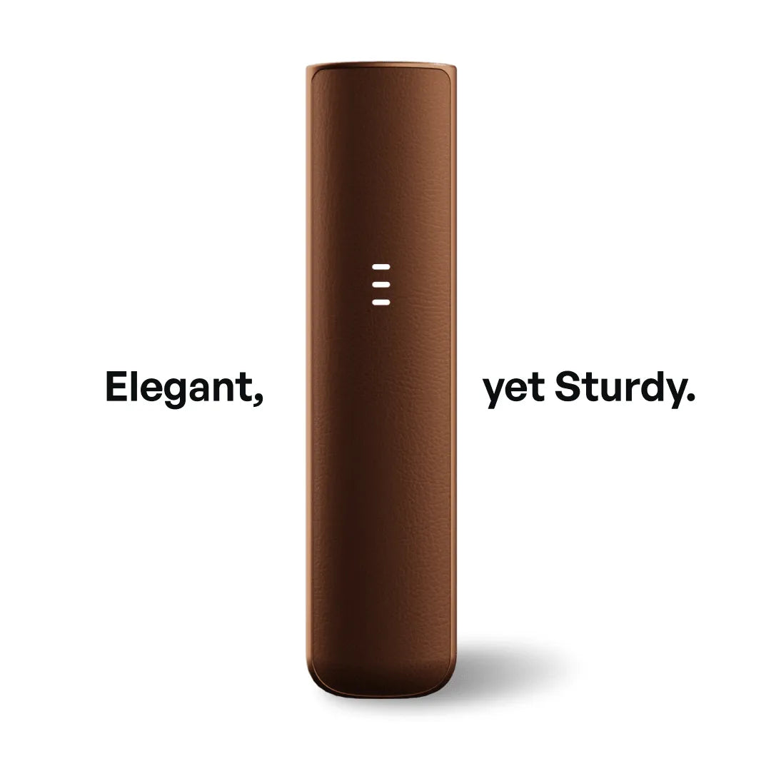 Pod X Signature Leather Edition - Amber by Boy William | Liquid Vape Salt Nic Enak dan Pods Vape Terbaik - FOOM