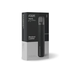 Load gambar ke Gallery Pod X Signature Leather Edition - Blackout by FOOM | Liquid Vape Salt Nic Enak dan Pods Vape Terbaik - FOOM