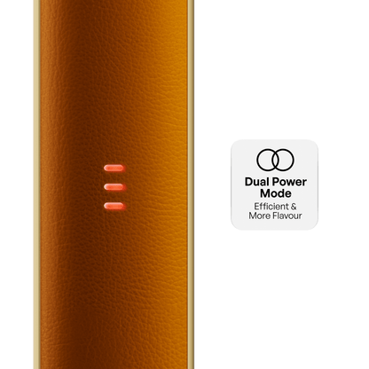 Pod X Signature Leather Edition - Orange by Erika Carlina | Liquid Vape Salt Nic Enak dan Pods Vape Terbaik - FOOM