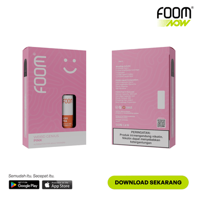 Pod X WEIRD GENIUS Bundling Liquid 15ml | Liquid Vape Terenak dan Pods Vape Terbaik | FOOM