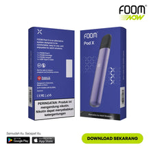Load gambar ke Gallery Pod X - WILD PURPLE | Liquid Vape Terenak dan Pods Vape Terbaik | FOOM