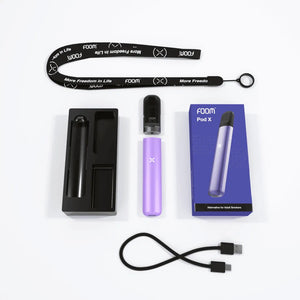 Pod X - WILD PURPLE | Liquid Vape Terenak dan Pods Vape Terbaik | FOOM