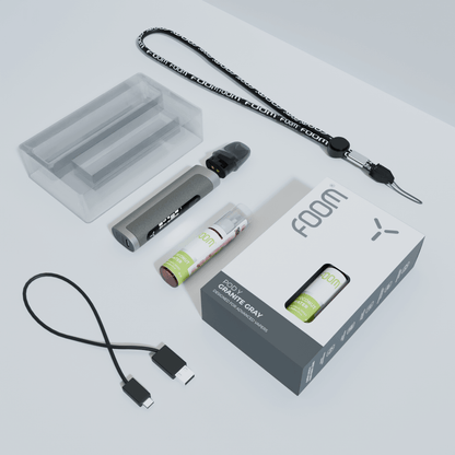Pod Y Bundling Liquid 15 mL - Granite Grey | Liquid Vape Salt Nic Enak dan Pods Vape Terbaik - FOOM