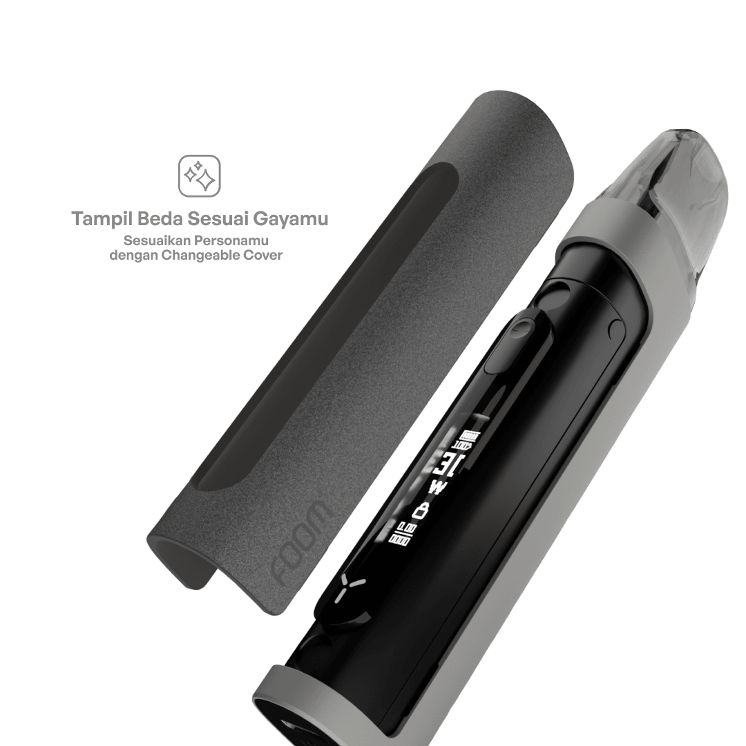 Pod Y Bundling Liquid 15 mL - Granite Grey | Liquid Vape Salt Nic Enak dan Pods Vape Terbaik - FOOM
