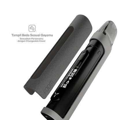 Pod Y Bundling Liquid 15 mL - Granite Grey | Liquid Vape Salt Nic Enak dan Pods Vape Terbaik - FOOM