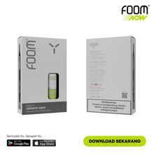 Load gambar ke Gallery Pod Y Bundling Liquid 15 mL - Granite Grey | Liquid Vape Terenak dan Pods Vape Terbaik | FOOM