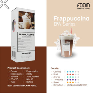 [Pre-Order] Bundle Liquid Foom - Red Apple & Frappuccino | Liquid Vape Terenak dan Pods Vape Terbaik | FOOM