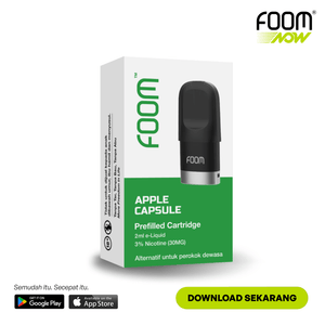PREFILLED CARTRIDGE FOOM X | Liquid Vape Terenak dan Pods Vape Terbaik | FOOM