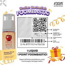 Load gambar ke Gallery Red Apple X Erika Carlina | Liquid Vape Terenak dan Pods Vape Terbaik | FOOM