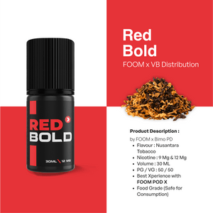 RED BOLD [Foom Liquid] - FOOM Lab Global