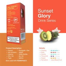 Load gambar ke Gallery Sunset Glory - DRINK SERIES | Liquid Vape Terenak dan Pods Vape Terbaik | FOOM