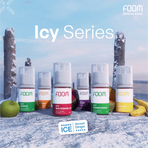 ICY BANANA - [Icy Series] | Liquid Vape Terenak dan Pods Vape Terbaik | FOOM