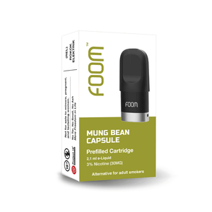 MUNG BEAN CAPSULE - [Prefilled Cartridge] | Liquid Vape Terenak dan Pods Vape Terbaik | FOOM
