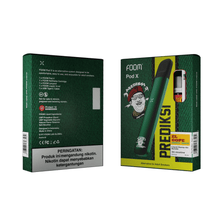 Pod X THE PREDIKSI GREEN Bundling Liquid | Liquid Vape Salt Nic Enak dan Pods Vape Terbaik - FOOM