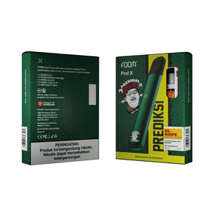 Pod X THE PREDIKSI GREEN Bundling Liquid | Liquid Vape Salt Nic Enak dan Pods Vape Terbaik - FOOM